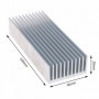 Dissipateur thermique en alliage d'aluminium, coussin de refroidissement pour puce IC haute puissance, dissipateur thermique, 4 
