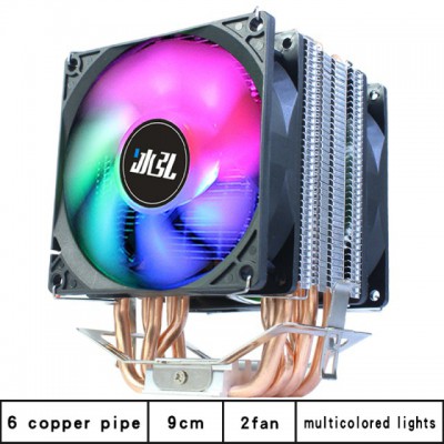 Système de refroidissement pour CPU AMD INTEL ventilo processeur X79 X99, 4  tuyaux de refroidissement, en