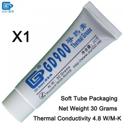 Pâte de graisse thermoconductrice pour plâtre, poids Net 0.5/1/3/4/7/15/30 grammes GD900, composé de dissipateur thermique SSY C