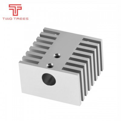 Dissipateur thermique V6 pour imprimante 3D, en alliage d'aluminium, double tête, 30x30x18mm